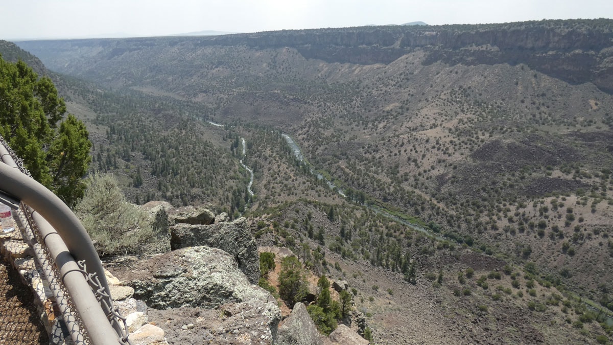 The point where two rivers converge