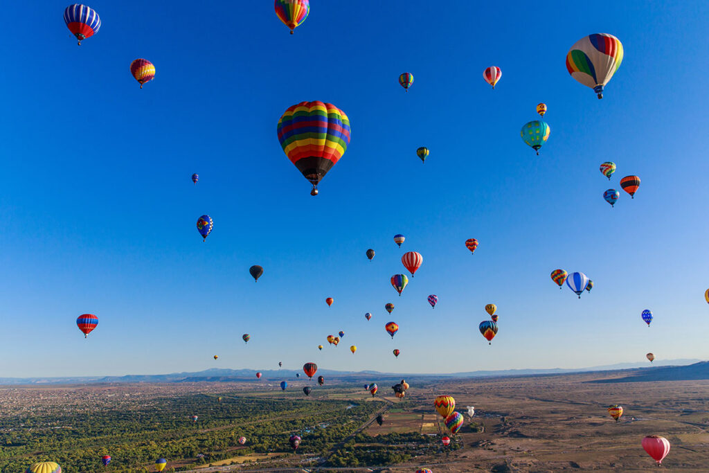 hot air balloon festival