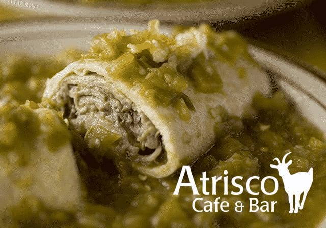Atrisco Cafe burrito