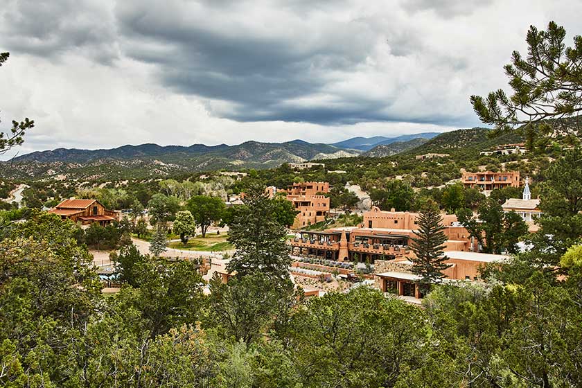 Bishop's Lodge in Santa Fe, New Mexico
