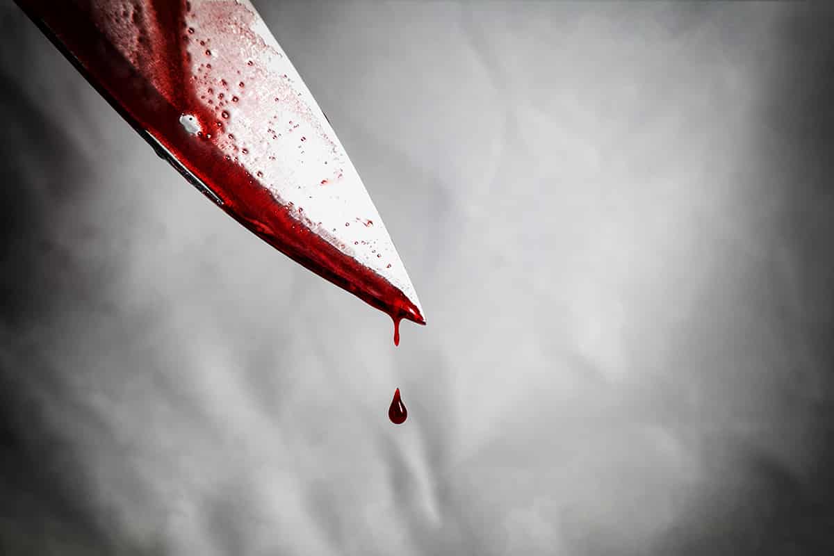 bloody knife