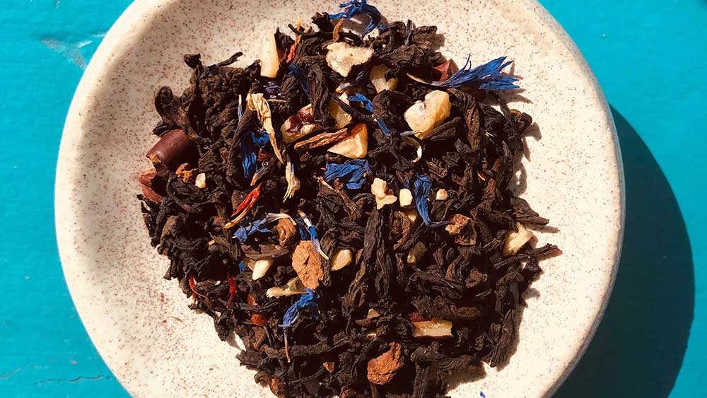 Bowl of loose tea-Old Barrel Tea Co.