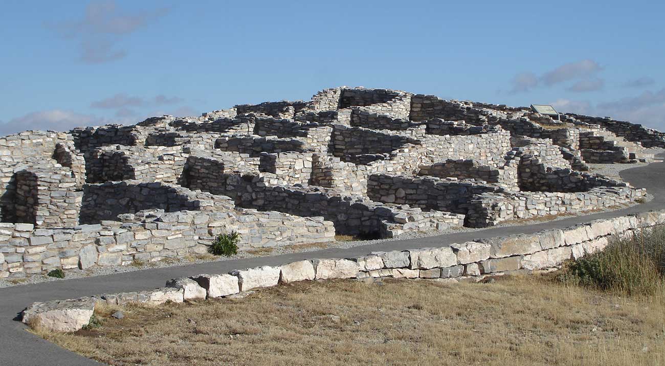 gran quivira room at salinas pueblos national monument