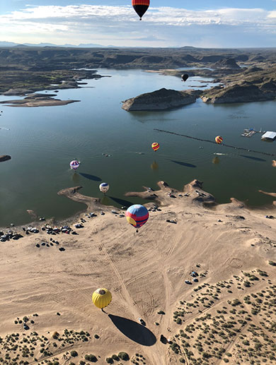 hot air balloon festival