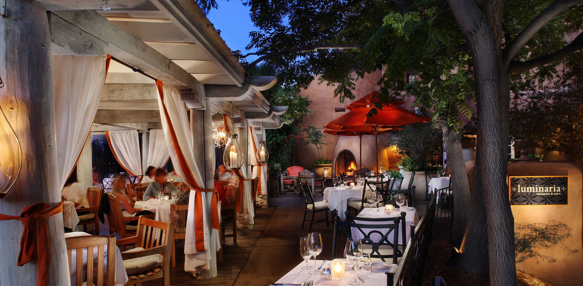 Luminaria Santa Fe best restaurant patios in santa fe