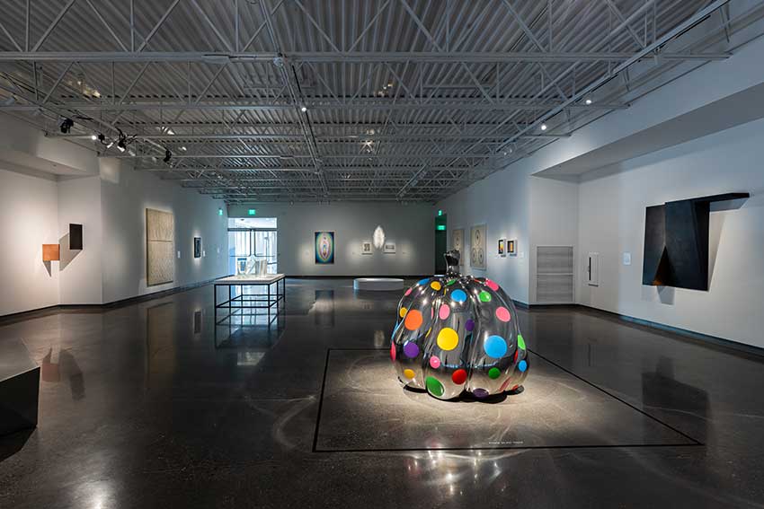 "Shadow and Light" exhibition installation view, Gallery 2, New Mexico Museum of Art Vladem Contemporary in the Railyard. Photograph by Tira Howard