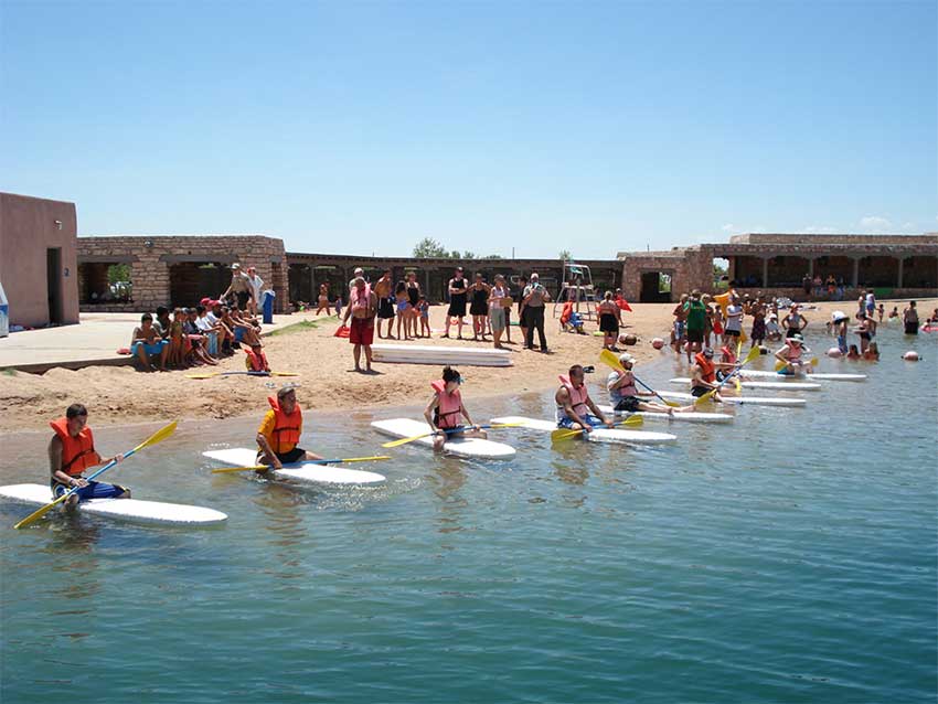Even paddle spots require people to pay attention to boater safety.