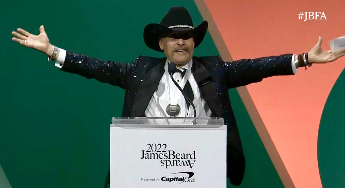 Sazon's Chef Fernando Olea at the James Beard Awards