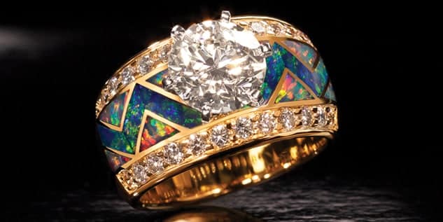 Ring from Santa Fe Goldworks