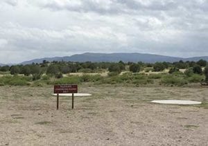 Telescope pad at Cosmic Campground