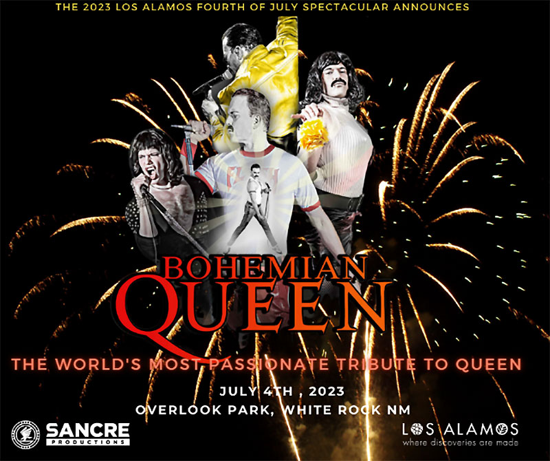 Flier for the Los Alamos Fourth of July Spectacular