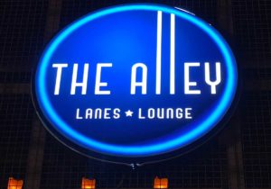 The Alley sign