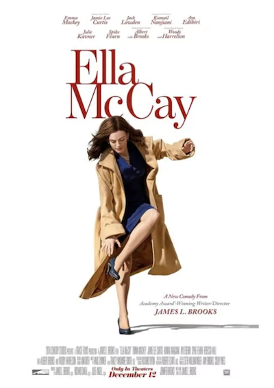 Ella McCay film poster.