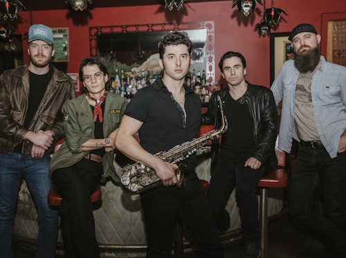 NIK PARR & THE SELFLESS LOVERS band portrait.