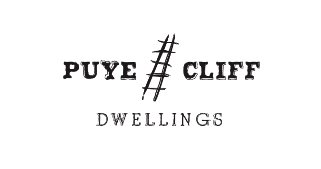 Puye Cliff Dwellings logo horizontal.