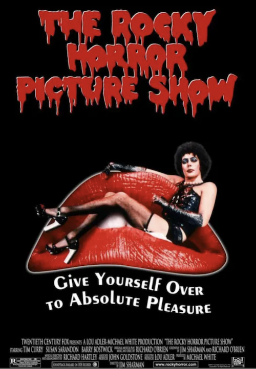 The Rocky Horror Picture Show film poster.